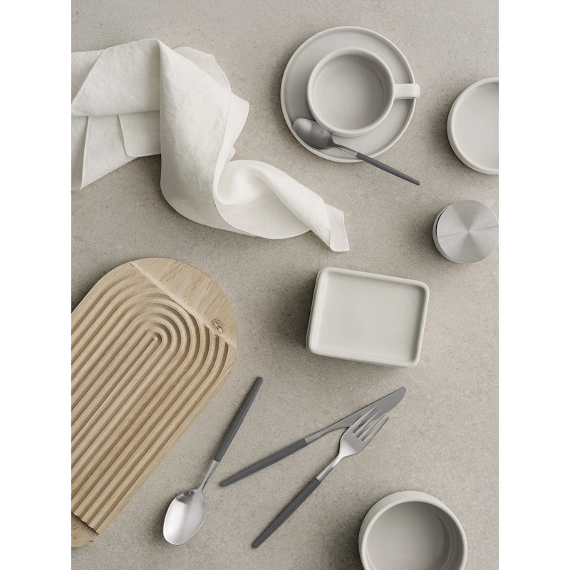 Mio 4 Piece Linen Napkin Set, White