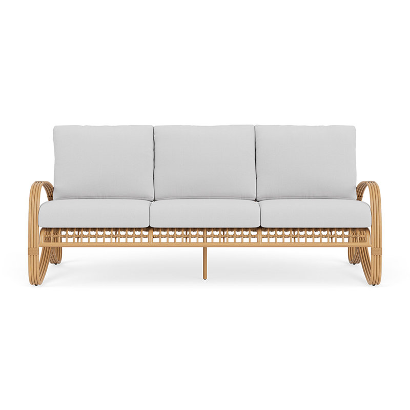 Riviera Outdoor 3 - Seat Patio Sofa, Reflections Ice