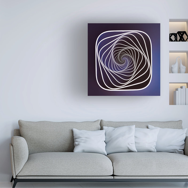 Art sur toile Jacqueline Hammer, H 14 po x l 14 po