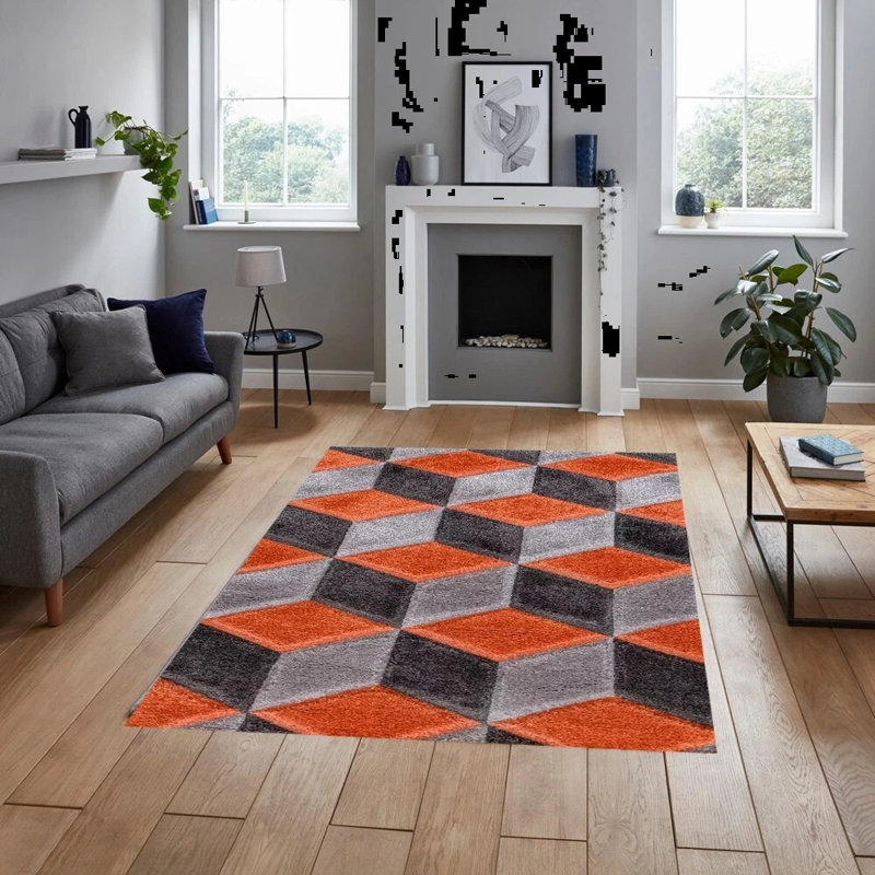 Shag Area Rug, Rectangle 60 x 110 cm
