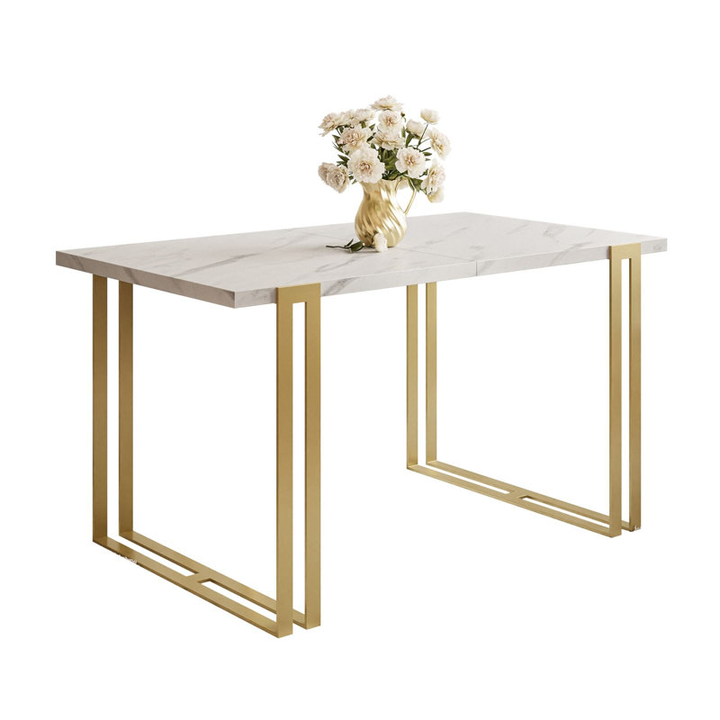 Allyx Rectangular 260Cm L Dining Table, H76 x L140 x W80cm