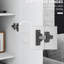 Rangement blanc de 69 po de hauteur avec attrait moderne et garde-manger polyvalent et spacieux