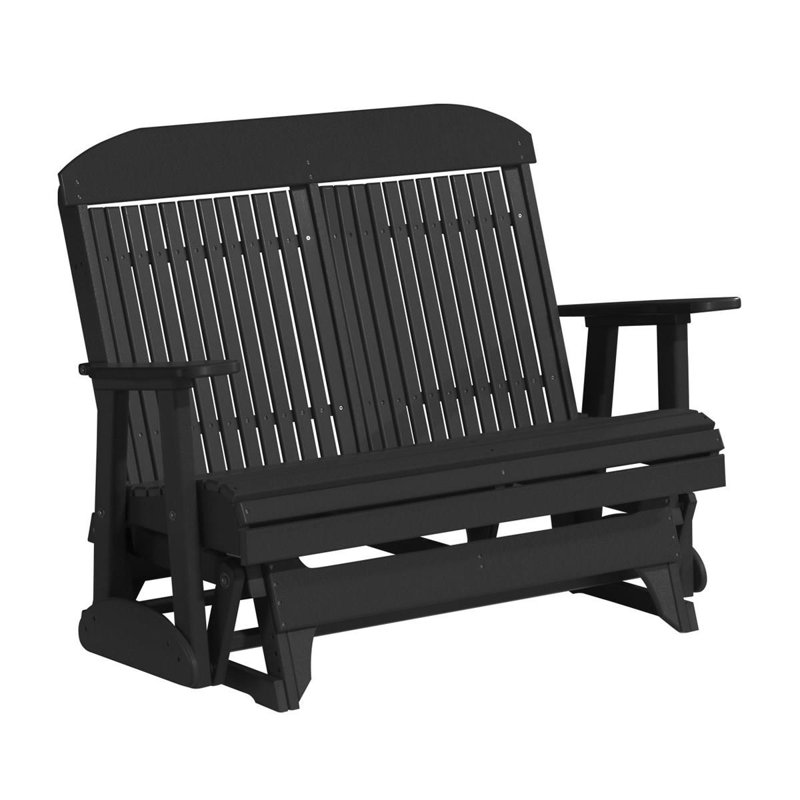 Banc coulissant classique Kellerstrass, Noir