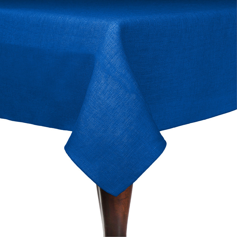 Ultimate Textile Square Tablecloth, 2, 45" x 45", Royal