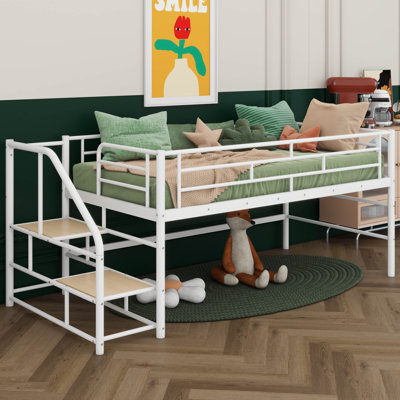 Cahya Metal Slat Storage Bed