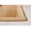 Tapis de la zone en laine rouge/crème 3 pi 3 po x 6 pi 9 po one-of-kind à la main-noué la 2010 Fatimah