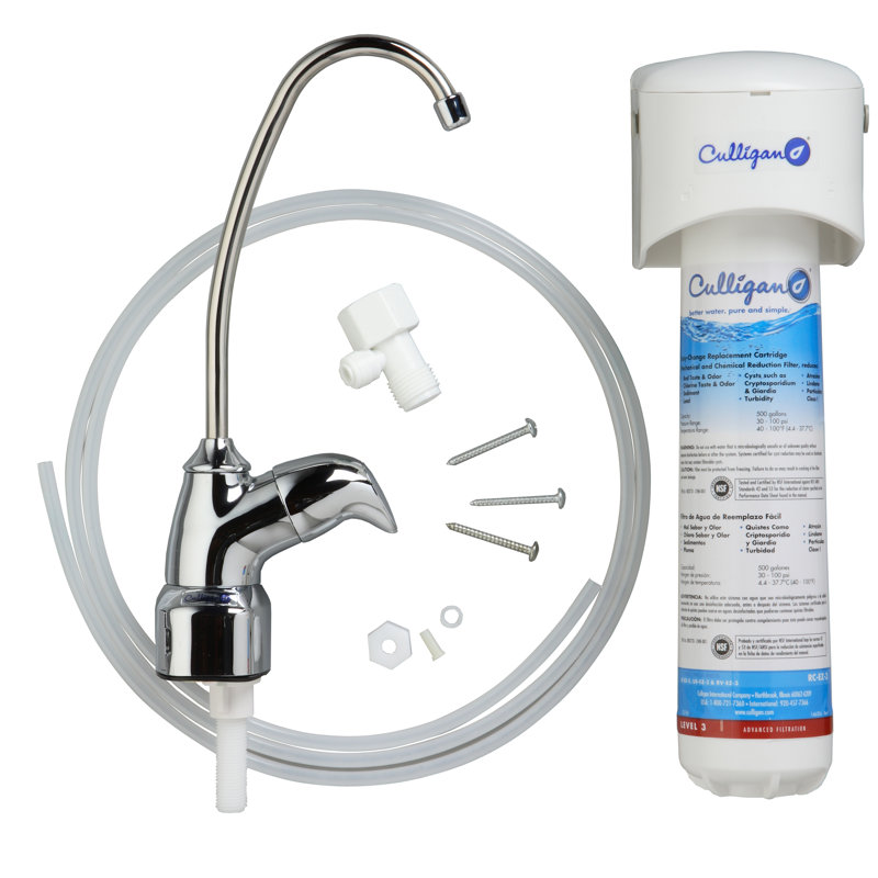 Système de filtration d’eau potable sous lavabo lecel 3 ez-change