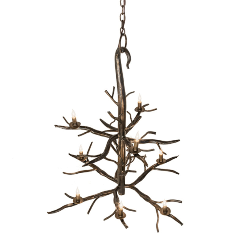 Jameis 9 - Light Steel LED Chandelier