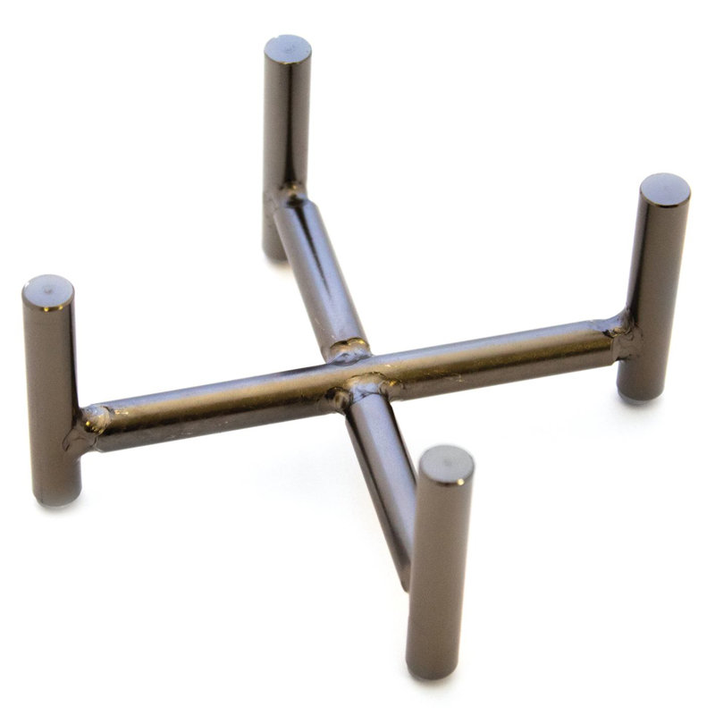 Metal 1 Piece Coaster Holder, Black