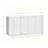 63" Double-Door Wavy Storage Sideboard-2097354395