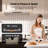 30 in. 400 CFM Convertible Insert Range Hood In Stainless Steel With LED Lights and Gesture Control-123400925