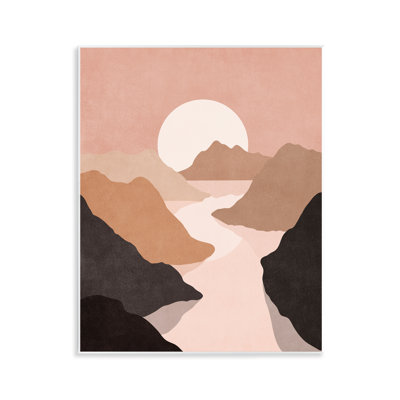 «Rust Boho Stream» par Nataly White