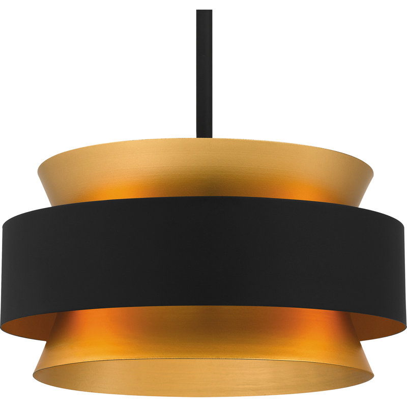 Luminaire suspendu 3 lumières noir terre