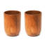 Tasse à thé classique en bois de teck - grand (ensemble de 2)-71082277-71082278