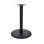 STB Black 30" Round Indoor Counter Height Table Base 4" Column Bolt-On Plate