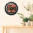 Desk wooden Clock Round 10 inches with Real Moving Gears (Transformable into a Wall Clock - detachable base) Canada Collection-1049897949