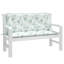 Ensemble de coussins de banc d'extérieur 100% polyester 2 feuilles-476675020-476675022