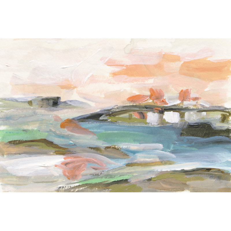 «Leathie Dawn Breaking III on Canvas» par Melissa Wang, reproduction, H 8 po x l 12 po
