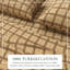 Ensemble de draps 100% flanelle de coton écossais-118695397-118695395