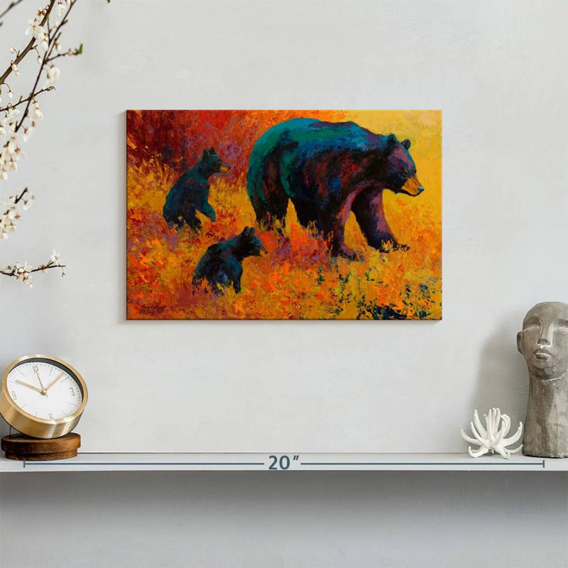 Brampt Double Trouble Black Bear, 8" H x 12" W