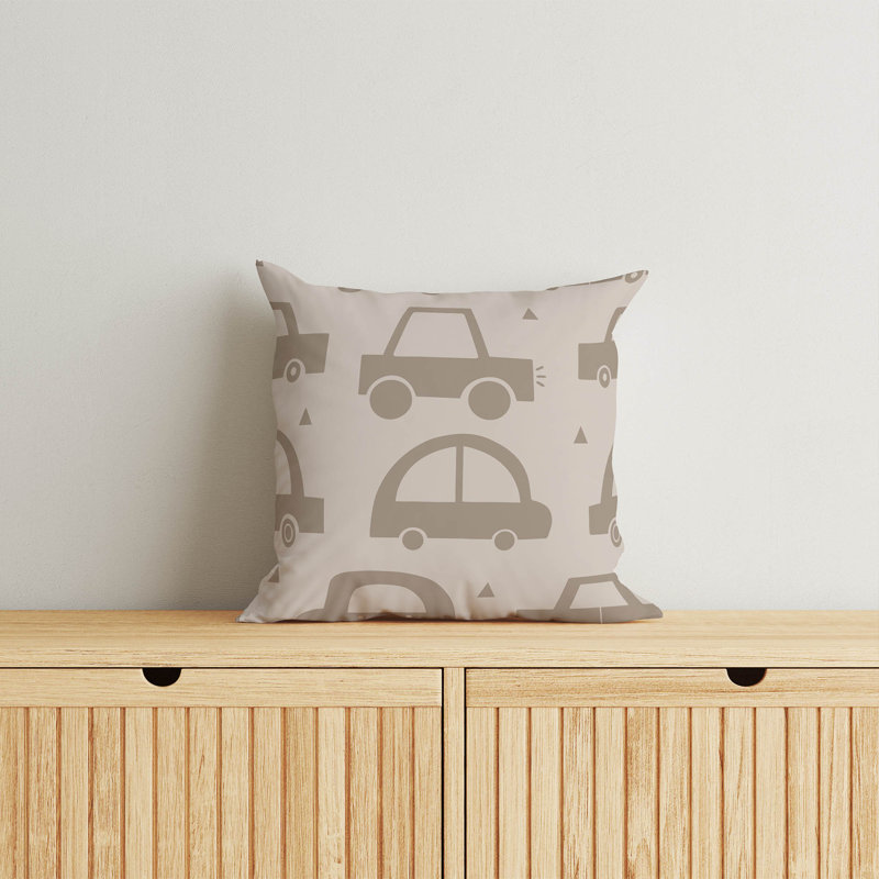 Coussin Driveway, H 20 po x l 20 po, Taupe