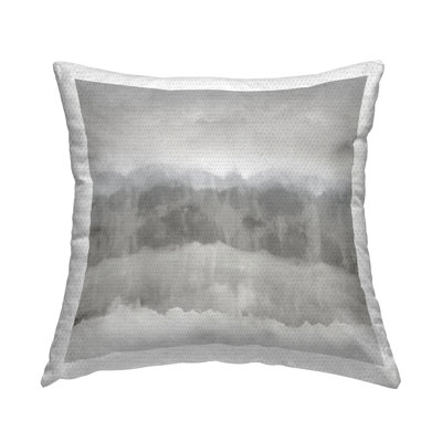 Abstract Outdoor Throw Pillow