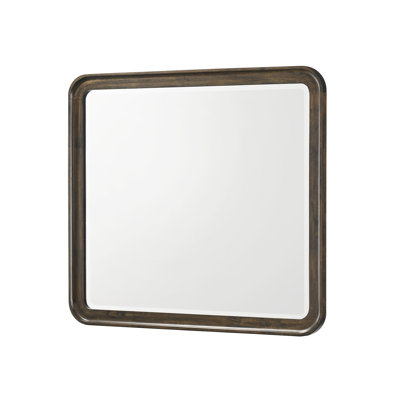 Commode Kinkaid en bois chaud (miroir seulement)