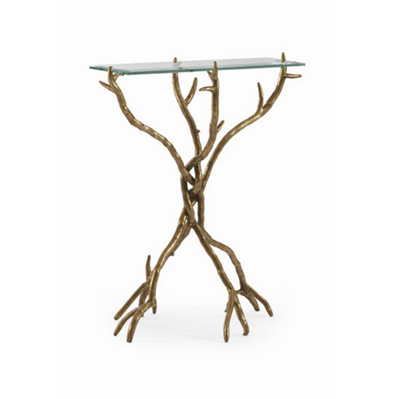 Grand Tour Glass End Table