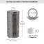 Allisan Free Standing Toilet Paper Holder-362671360