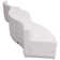 Hercules 4 PC LeatherSoft Modular Reception Configuration w/Taut Back &Seat