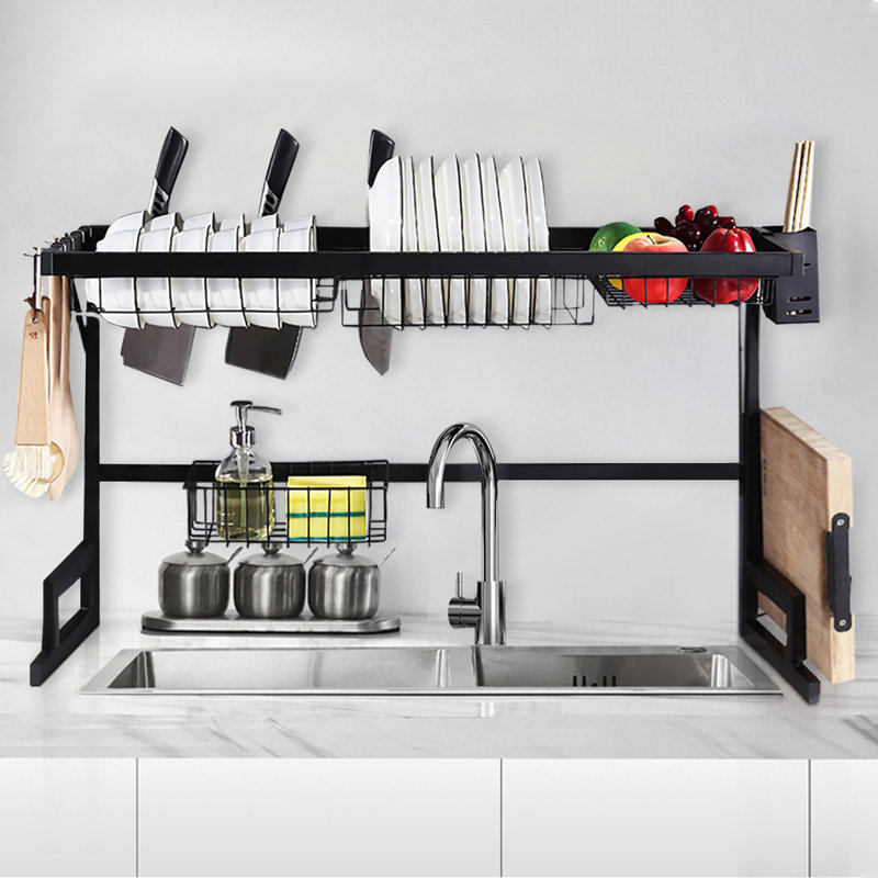 Over The Sink Drying Dish Rack