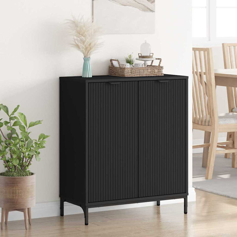69.5cm Sideboard, Black