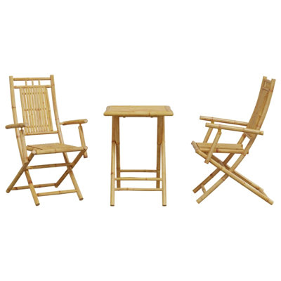 Alphe 2 - Person Wood Patio Dining Set with Square Table