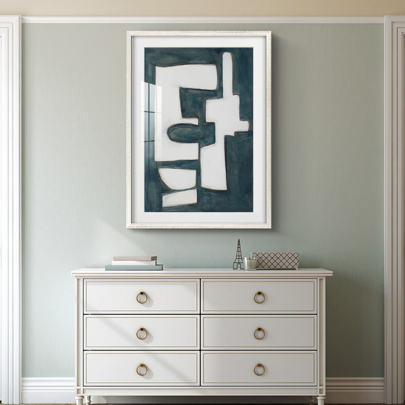 Kerley -Gallery Wrapped Canvas, White, 19.5'' H x 16.5'' W