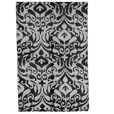 Viscose Damask Indoor Rug