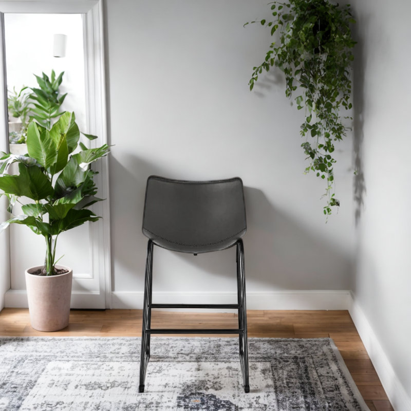 Tabouret de comptoir Marteny Dondan, Tabouret de comptoir (siège d'une hauteur de 26 p, Noir
