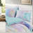 Certified Polyester Bedding Sets, King Cal King Watercolor For Home