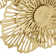 Lilliann Gold Finish Peony And Ginkgo Coffee And End Table Set With Mirror Top