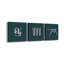 Laundry Laundry I - Ensemble de 3 impressions sur toile tendue-88160607