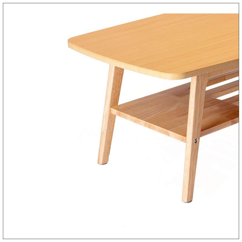 Bahamas 47" Natural Light Oak Coffee Table, Natural
