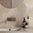 Elegance Hexagon 7.7 in. x 8.9 in. Matte Porcelain Marble look Floor and Wall Tile-56390485