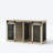 61" W Separable Large Dog Crate Furniture with Divider – Versatile Design for Multiple Dogs and Spaces-1778258438