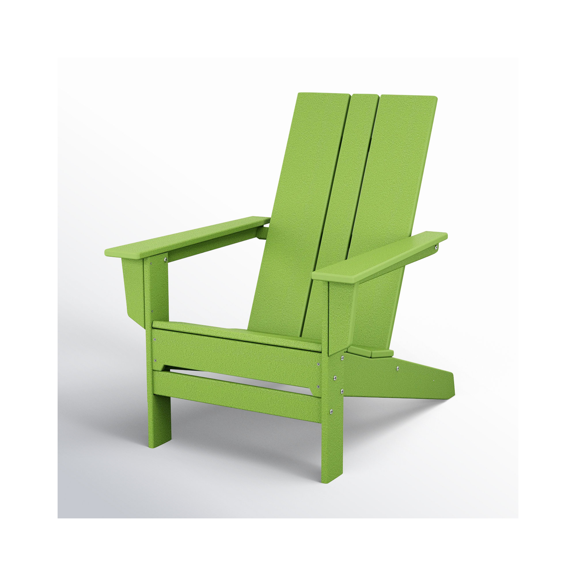 POLYWOOD x AllModern Plastic Adirondack Chair, Lime