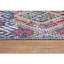Tapis gris / rouge en polyester fabriqué à la machine Crowe-1084656961