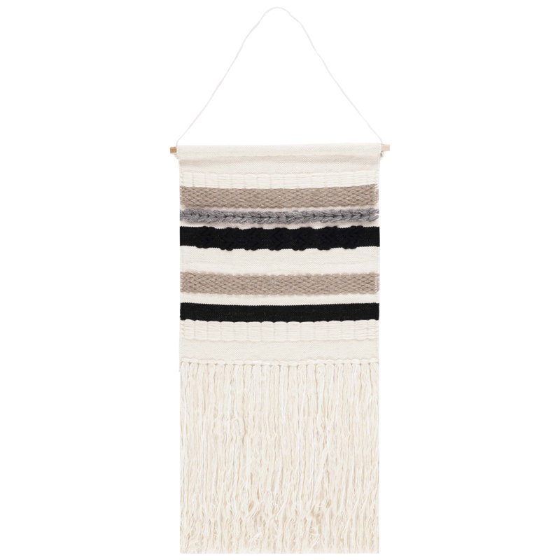 Suspension murale en laine avec accessoires de suspension inclus