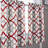 Geometric 3 Pieces Kitchen Curtain Set Tailored 52" Kitchen Curtain-298949022-298949021