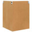 Vidaxl Kitchen Wall Cabinet With Shelf Concrete Grey 57 X 57 X 80 Cm-121217328