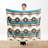 Lone Mountain Plush Throw
