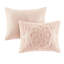 Couvre-lit en coton chenille Medallion Blush