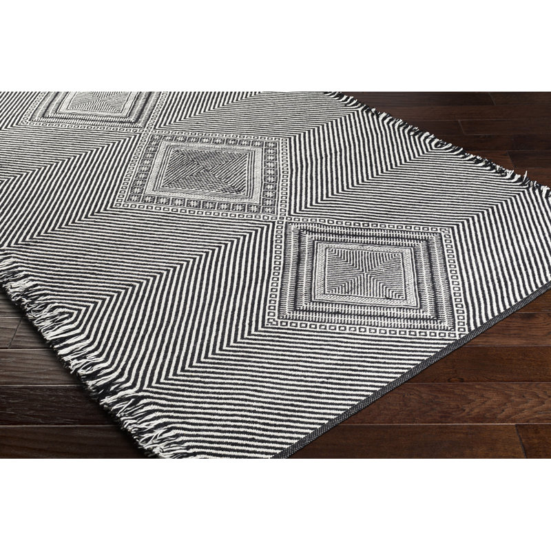 Morgan Wool Southwestern Indoor Rug, Rectangle 6' x 9'